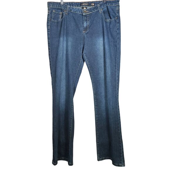 Ed Hardy By Christian Audigier Womens Denim Skull Floral Y2K Grunge Indie 37/38 - Picture 3 of 16